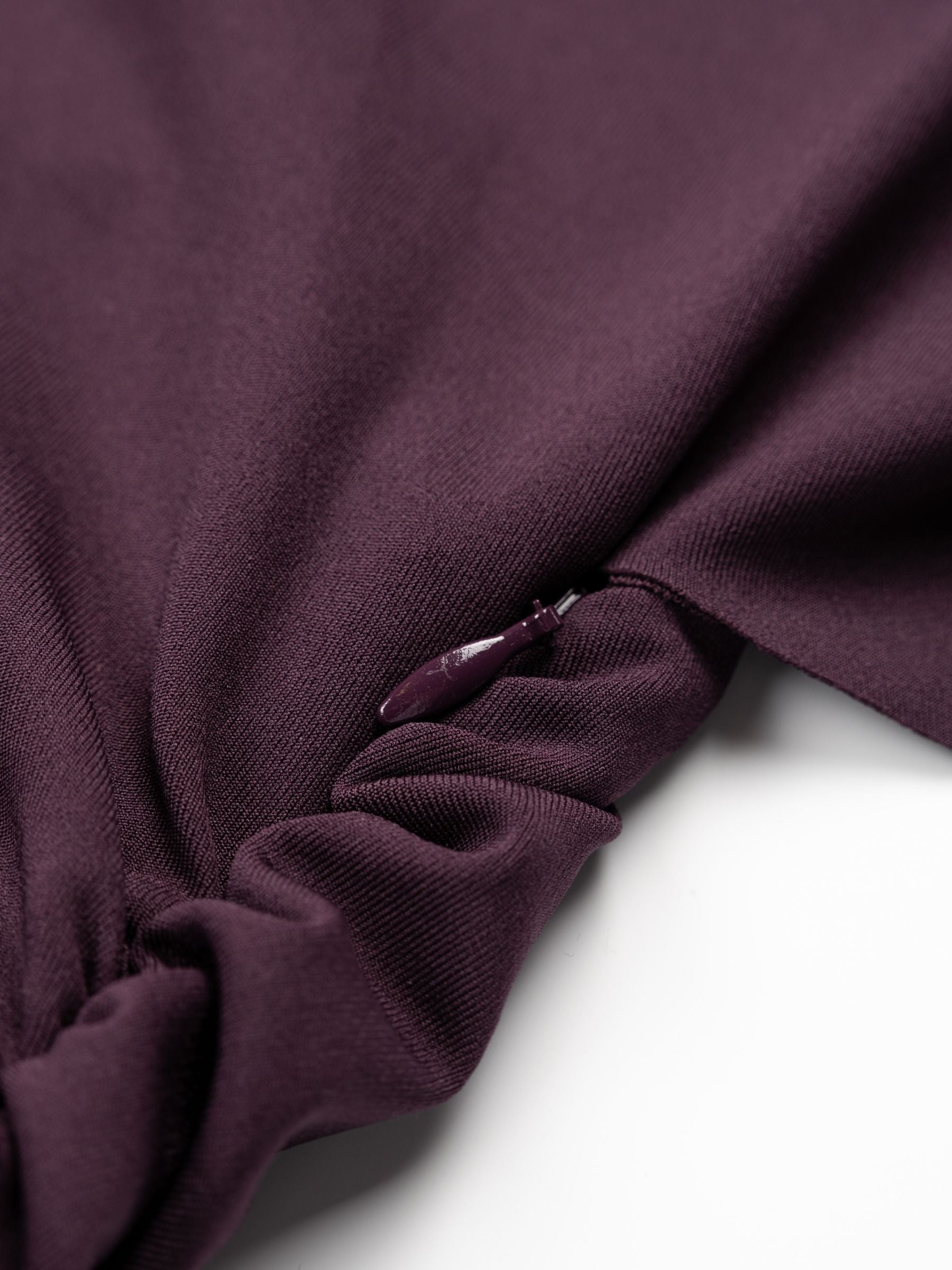 Victoria Beckham Cap Sleeve Dress Blackcurrant