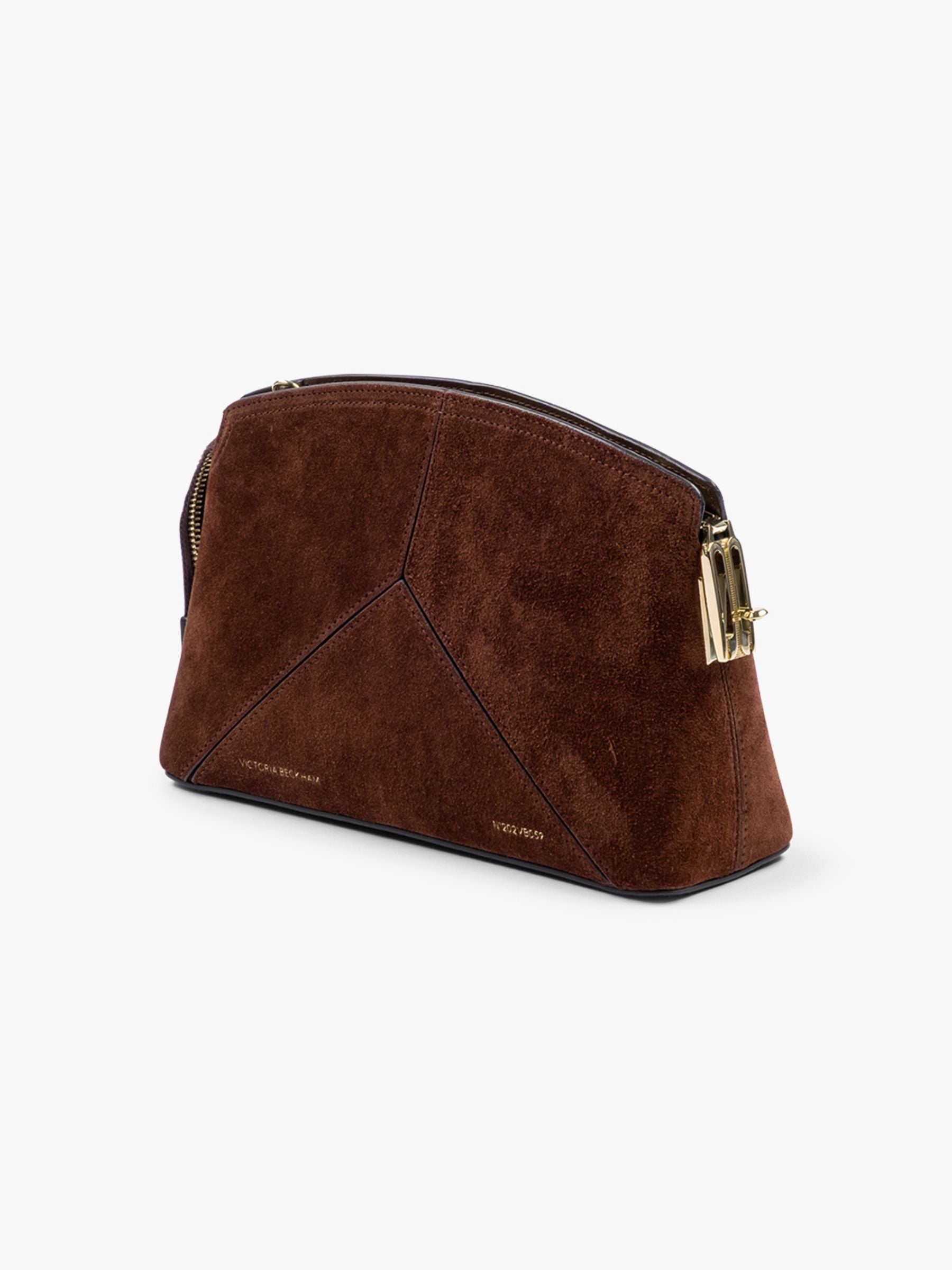 Victoria Beckham Victoria Crossbody Bag Dark Brown