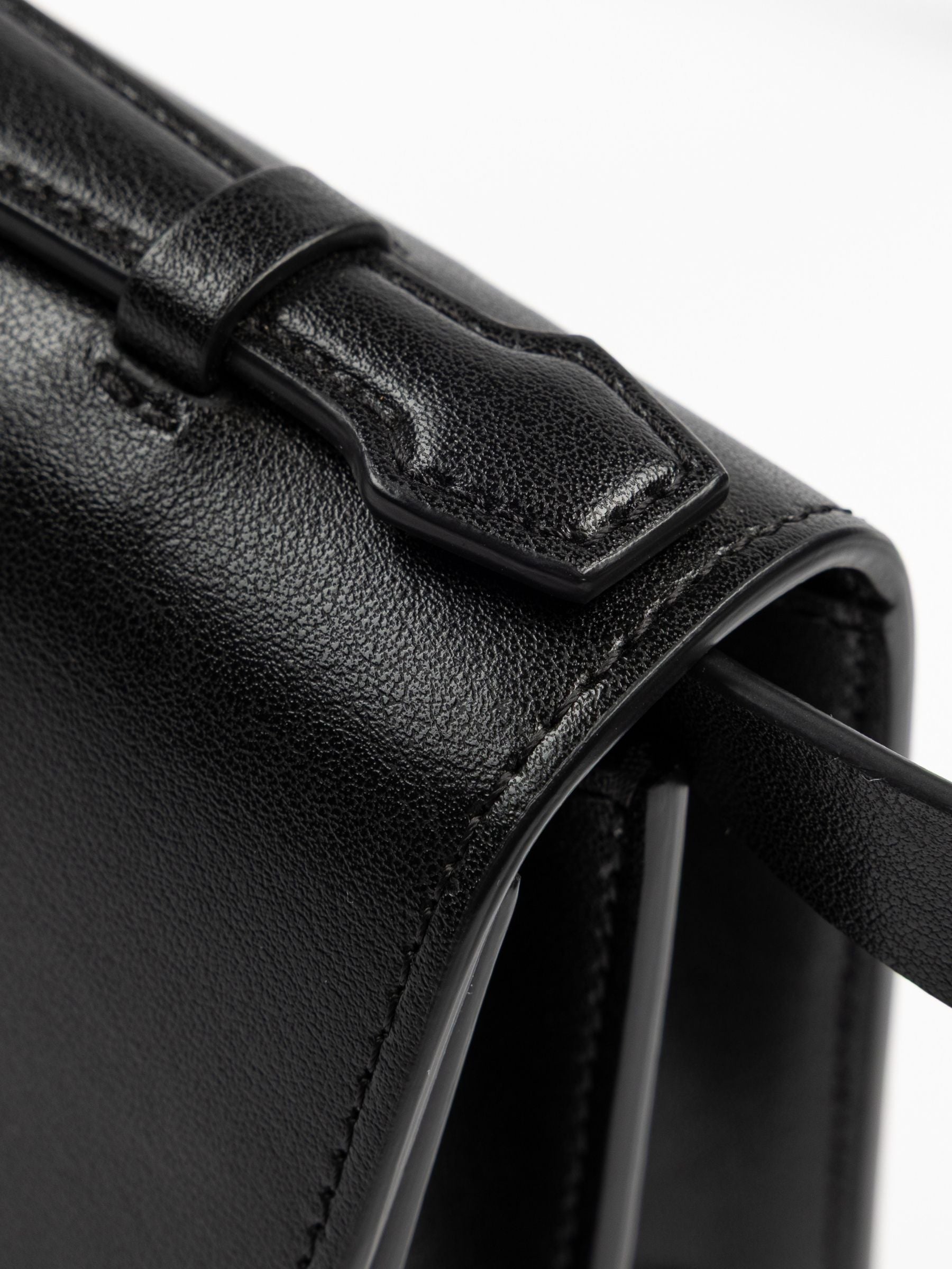 Victoria Beckham Mini Dorian Bag Pocket Strap Black