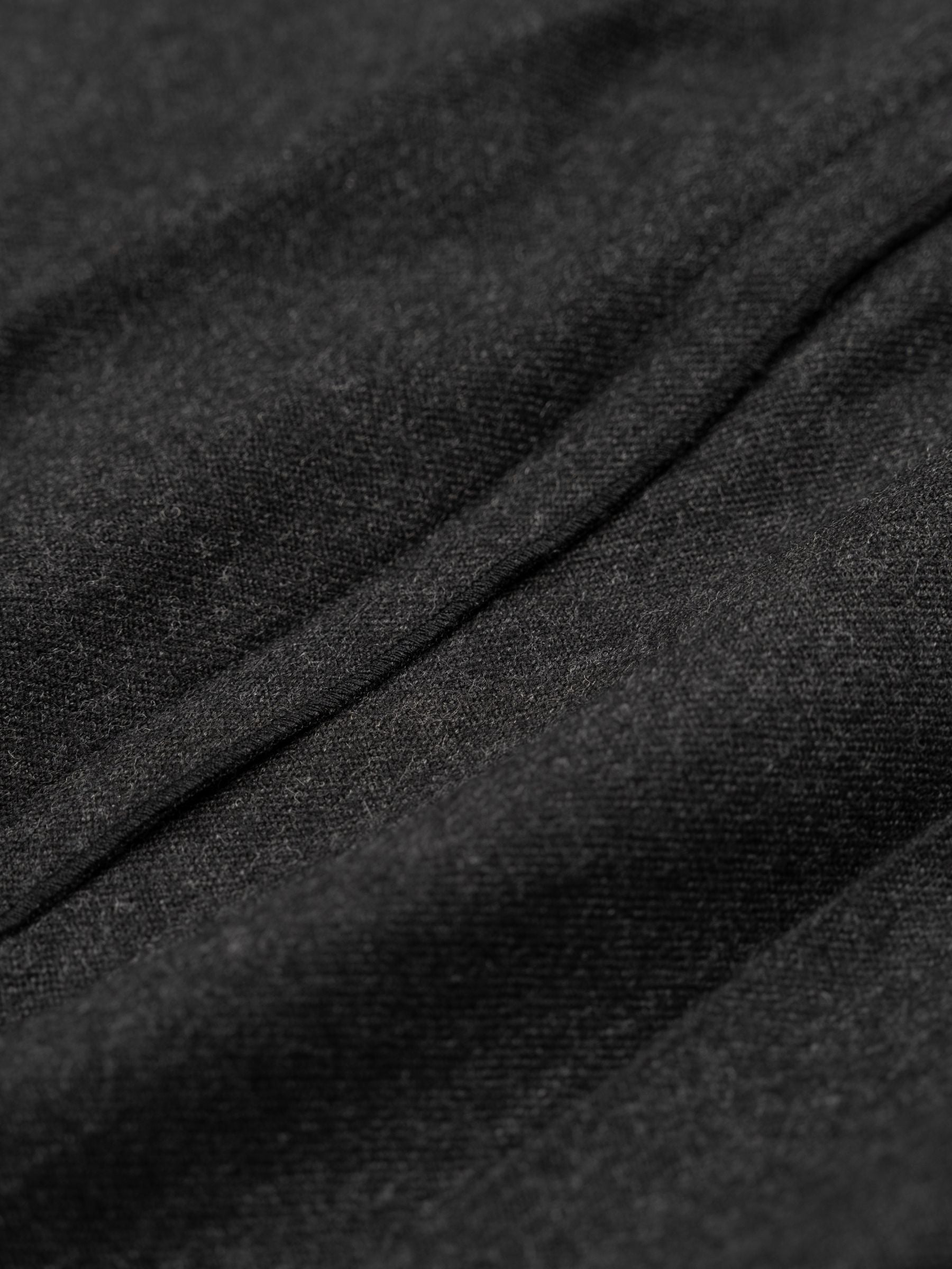 Victoria Beckham Pressed Tailored Skirt Dark Grey Melange
