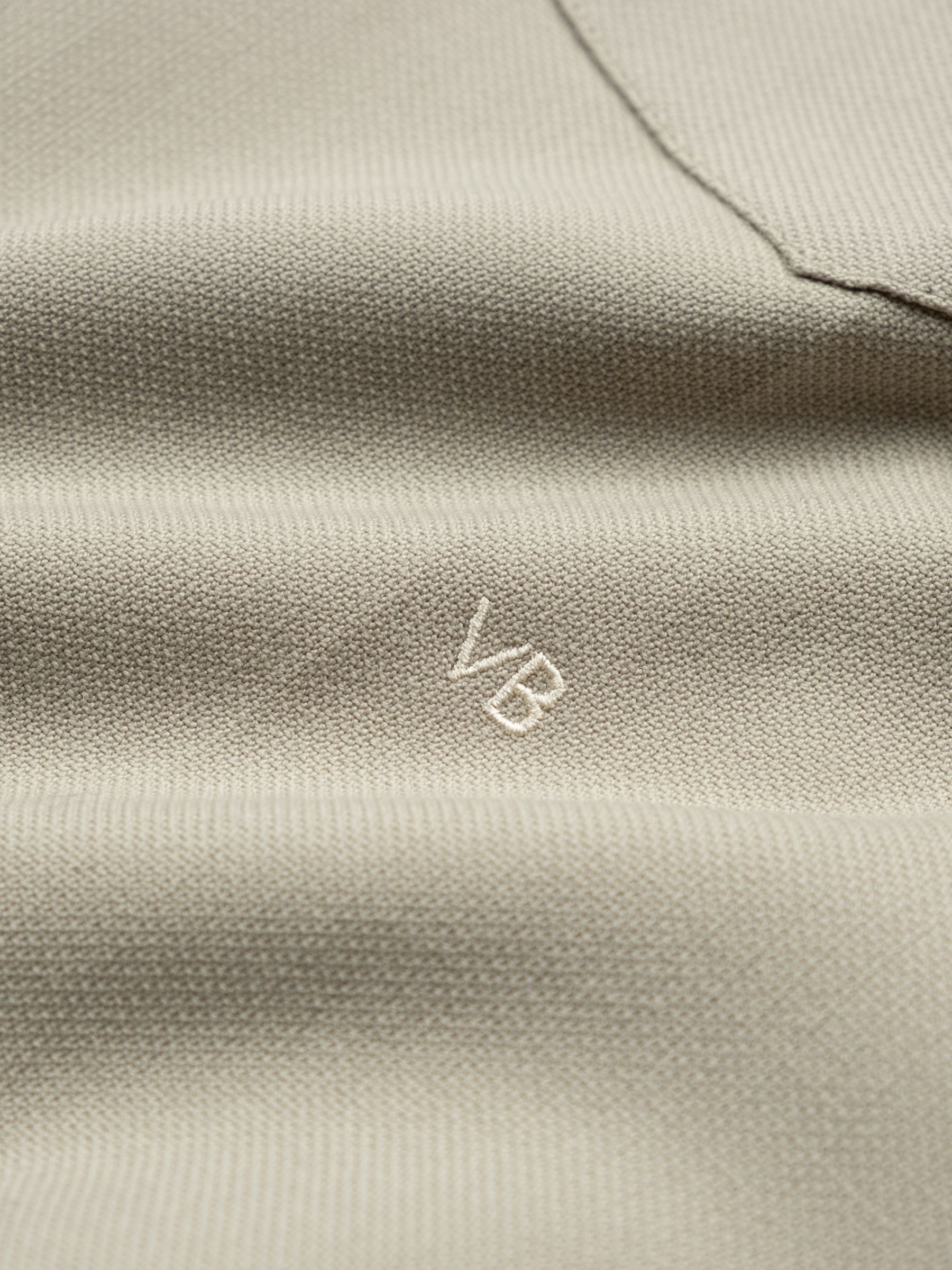 Victoria Beckham Pyjama Shirt Dried Sage