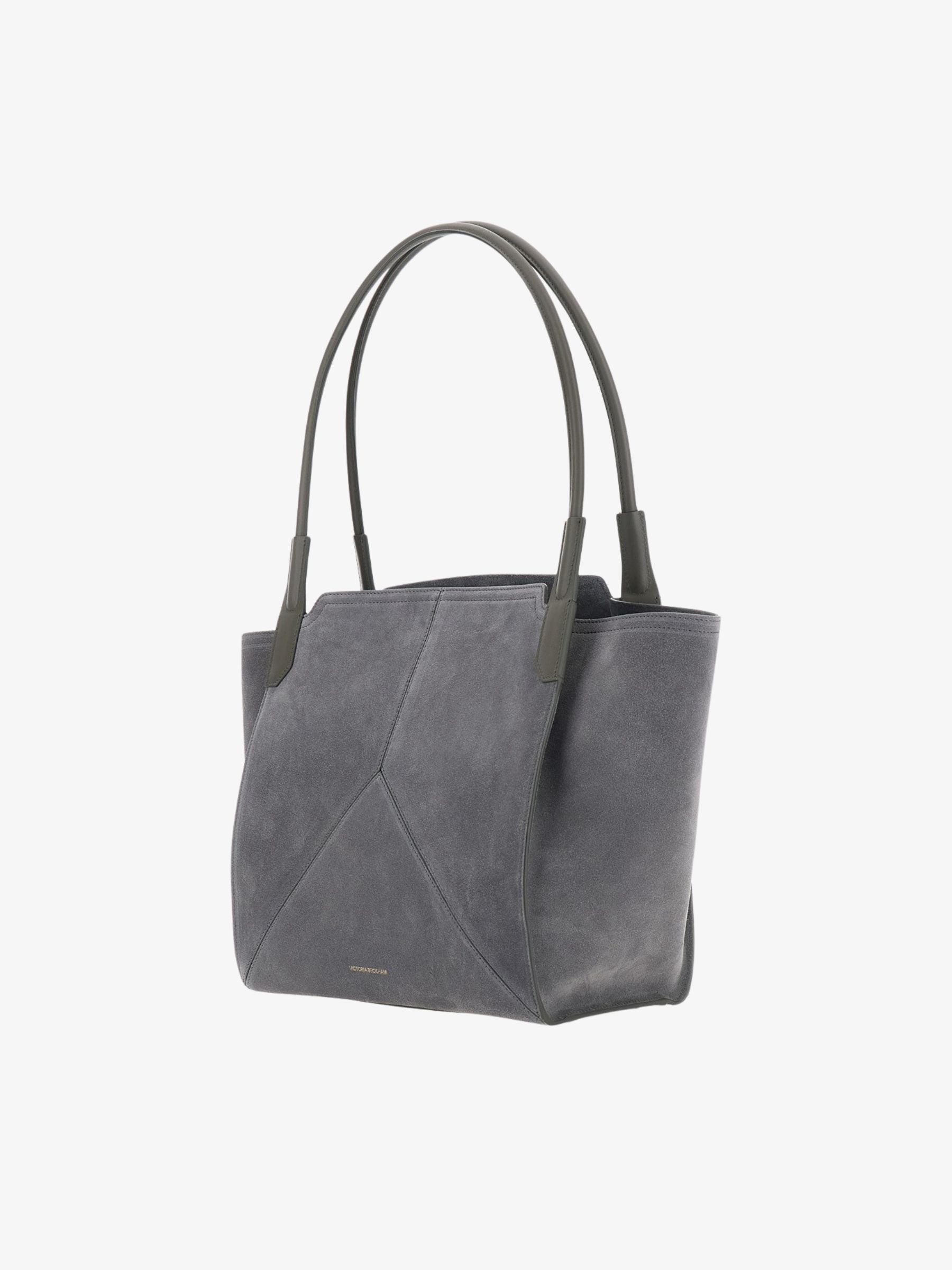 Victoria Beckham Small Victoria Tote Bag Pebble Grey