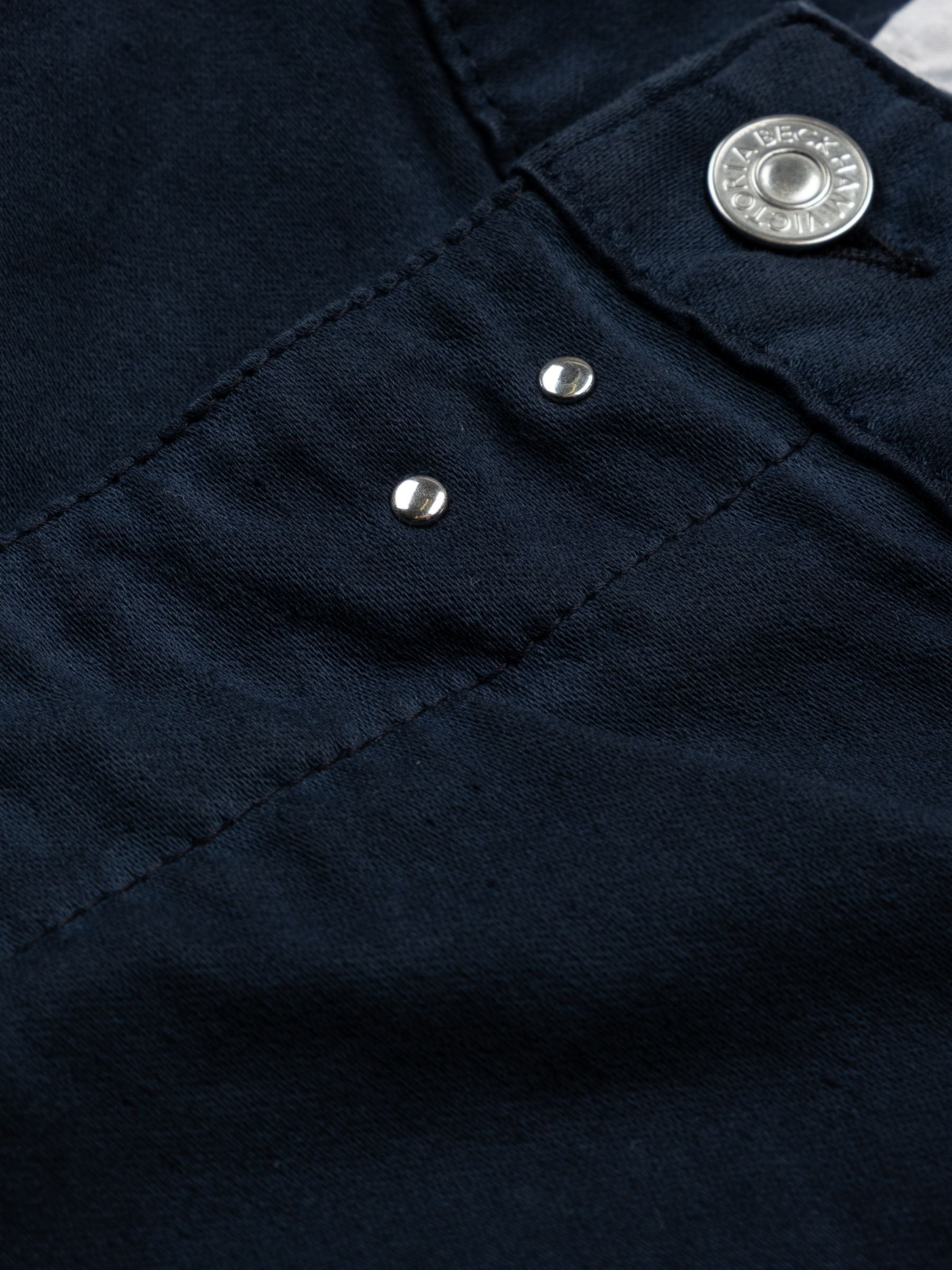 Victoria Beckham Split Detail Utility Trouser Navy