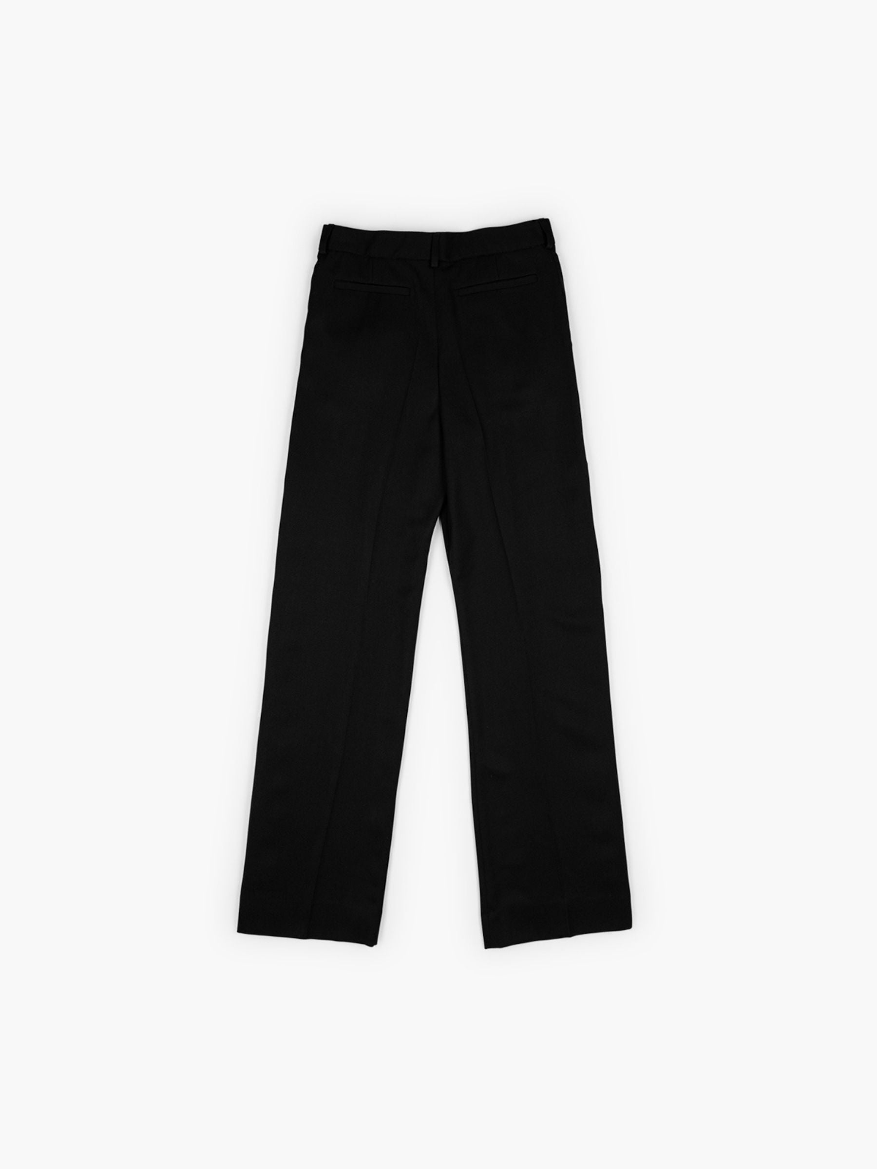 Victoria Beckham Straight Leg Tailored Trouser Black