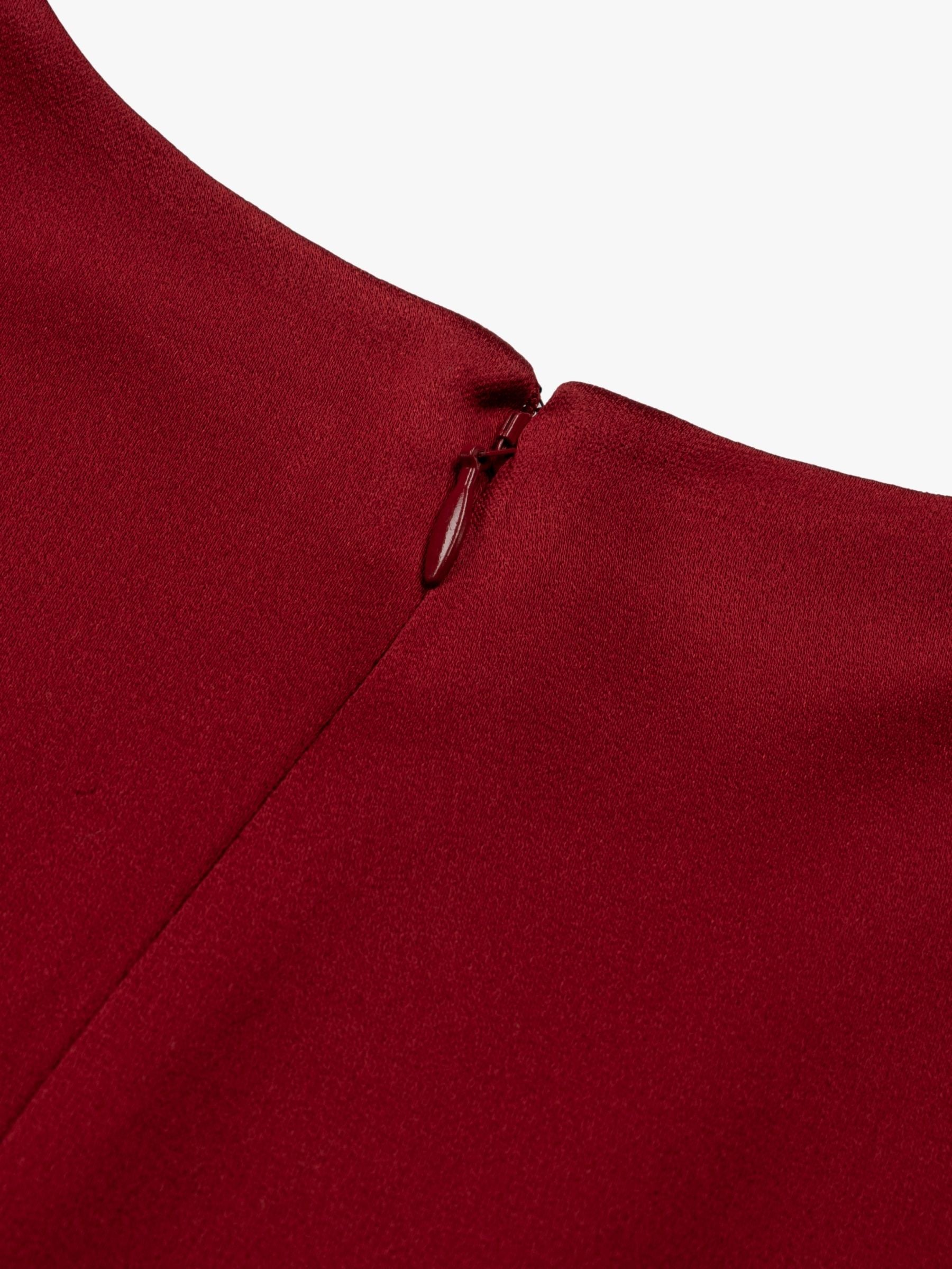 Victoria Beckham Gathered Detail T-Shirt Midi Dress Rose