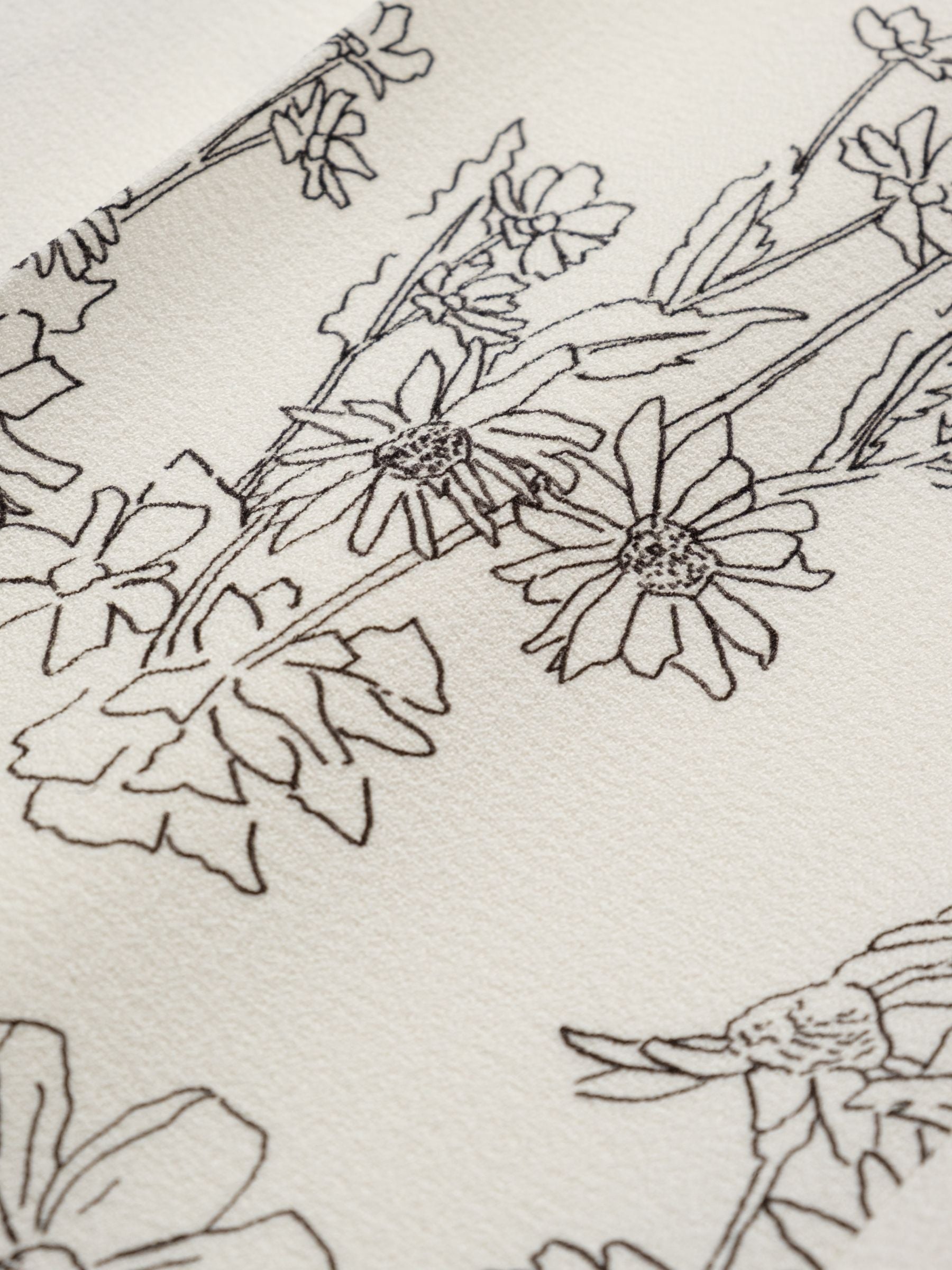 Victoria Beckham Wide Leg Trouser Off White Black