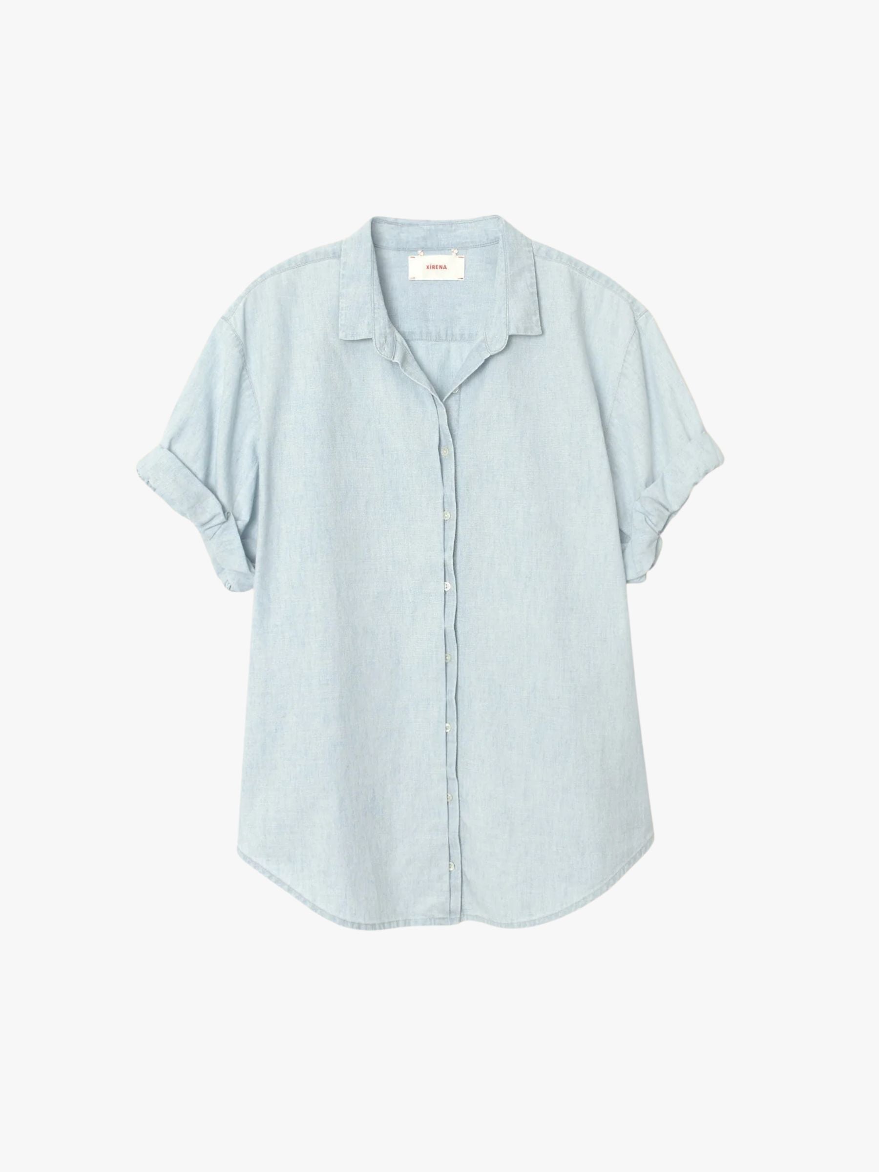Xirena Channing Shirt Air Blue
