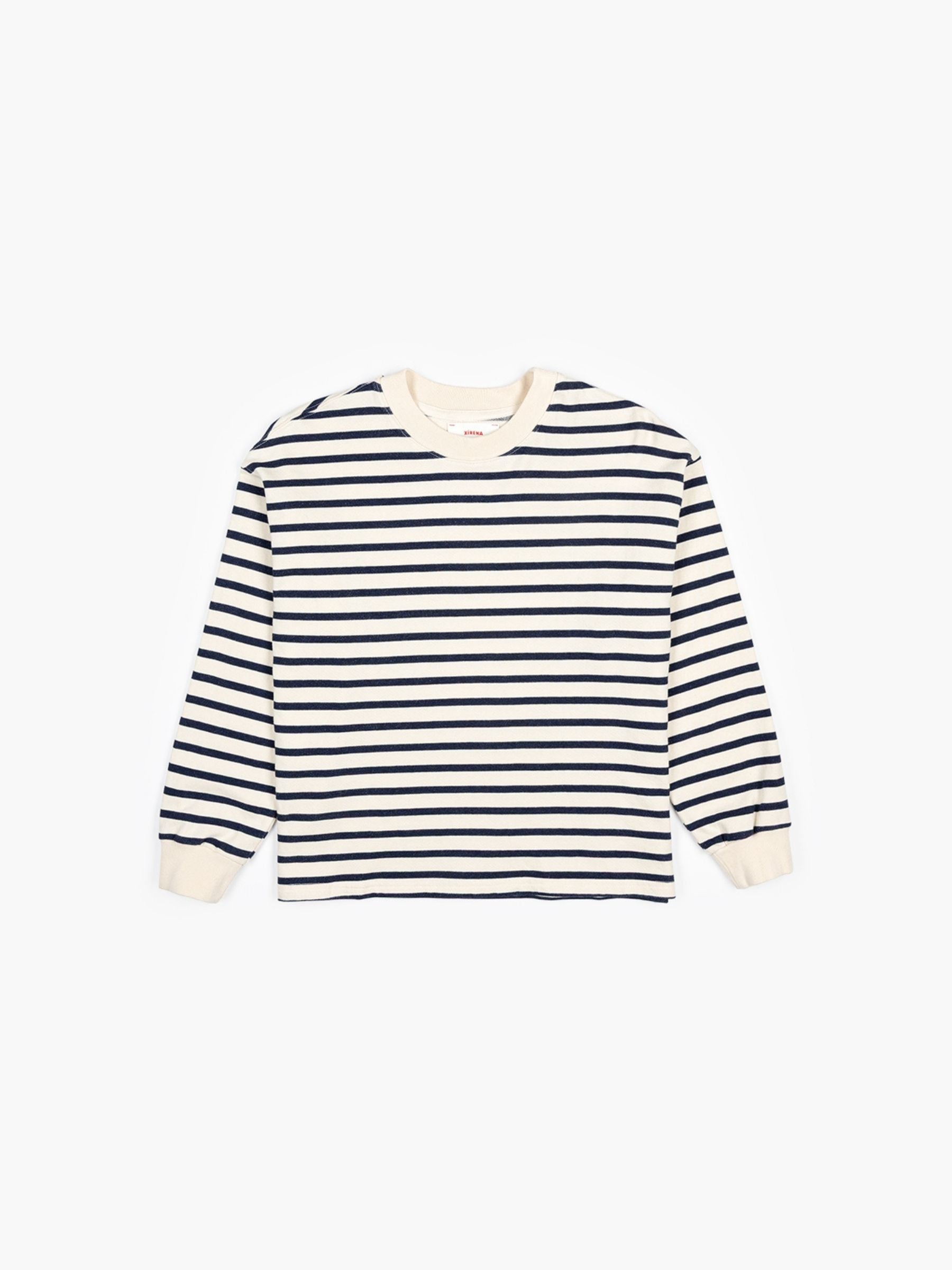Xirena Honor Sweatshirt Natural Stripe